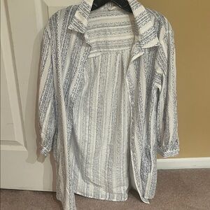 Love stitch button down shirt